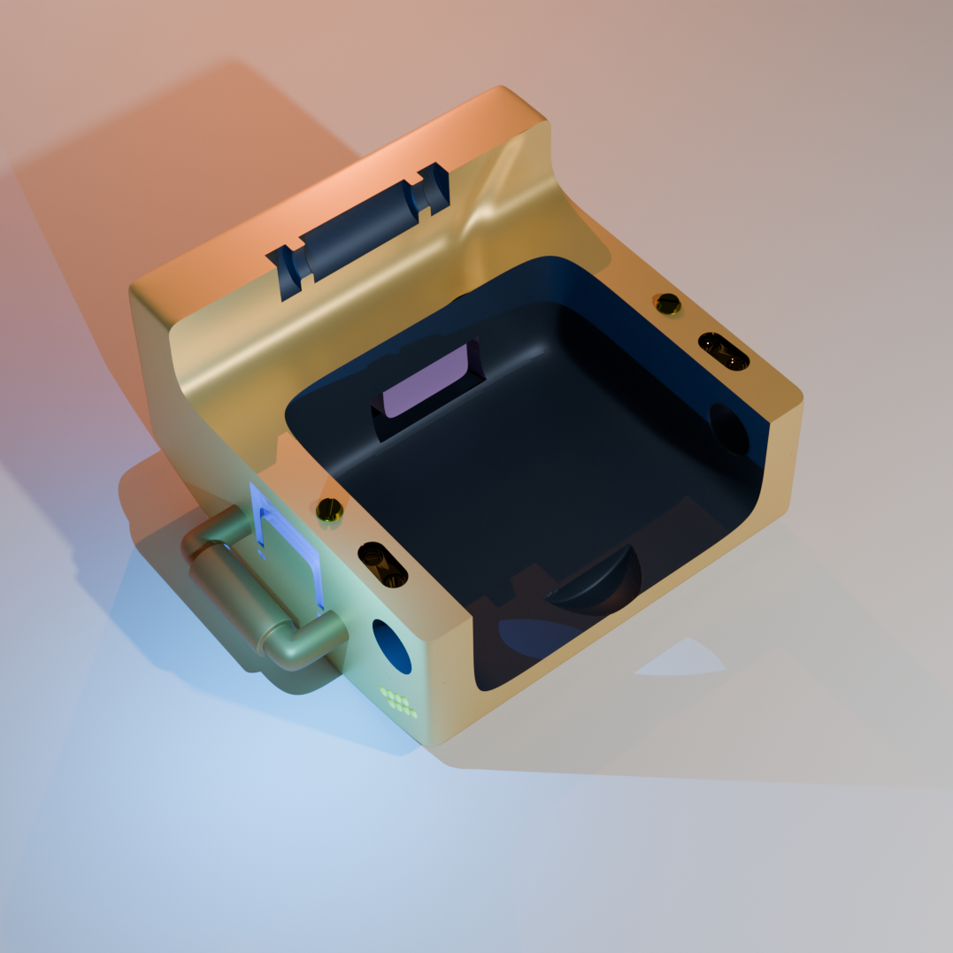 3D smart device render by Samclaf